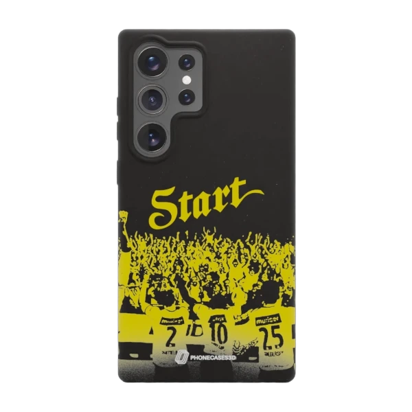 Phonecases3D Samsung Galaxy S25 Ultra IK Start kompostoituva suojakuori, musta