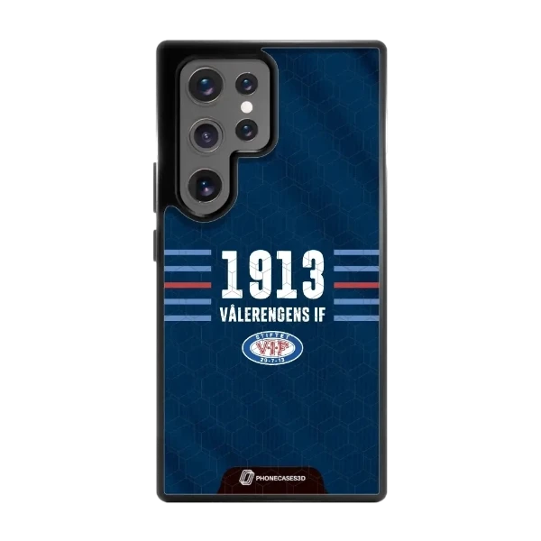 Phonecases3D Samsung Galaxy S25 Ultra VIF -3D suojakuori, musta