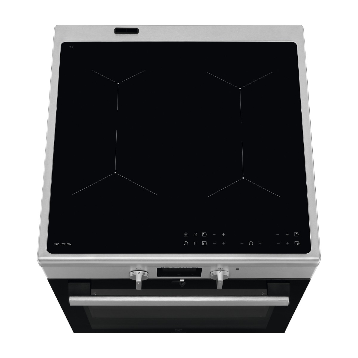 ELECTROLUX LKI66440SX induktionskomfur billede 2