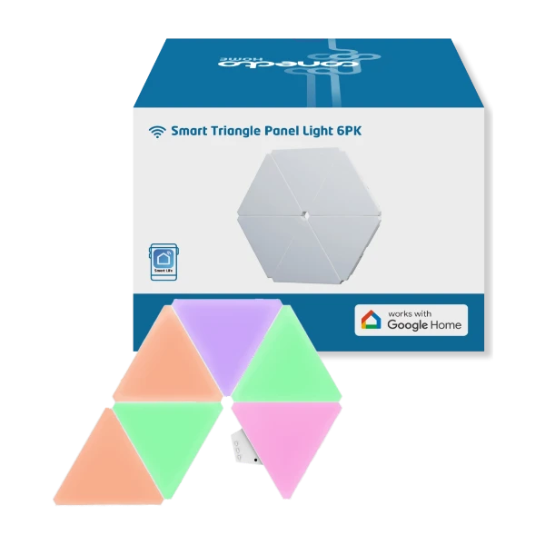Conecto Smart Triangle panellys 6pk - Power.no