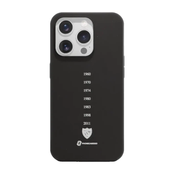 Phonecases3D iPhone 15 Pro HIFK Hockey kompostoituva suojakuori, musta
