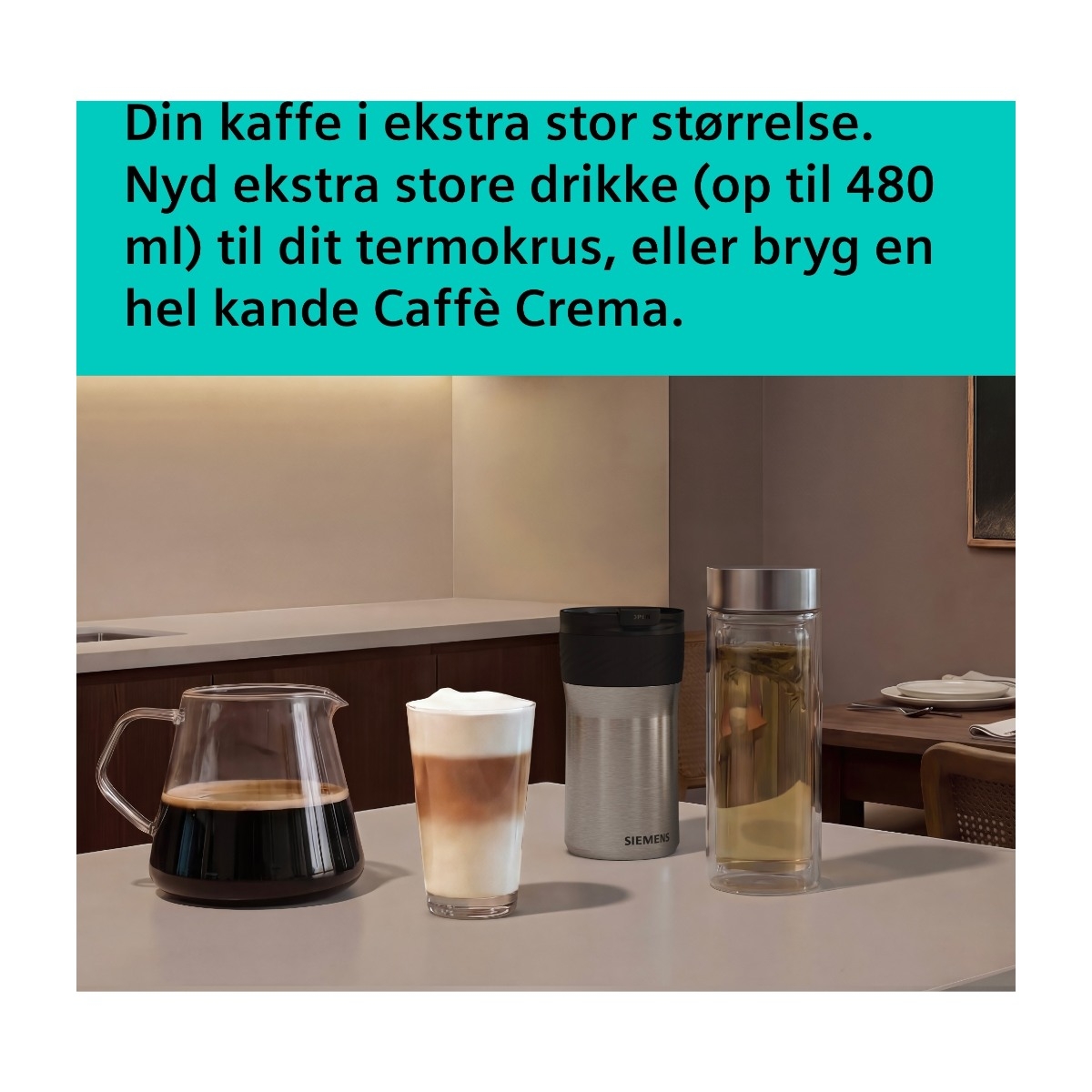 Siemens EQ900 plus iAroma TQ927EZ3 kaffemaskine billede 7
