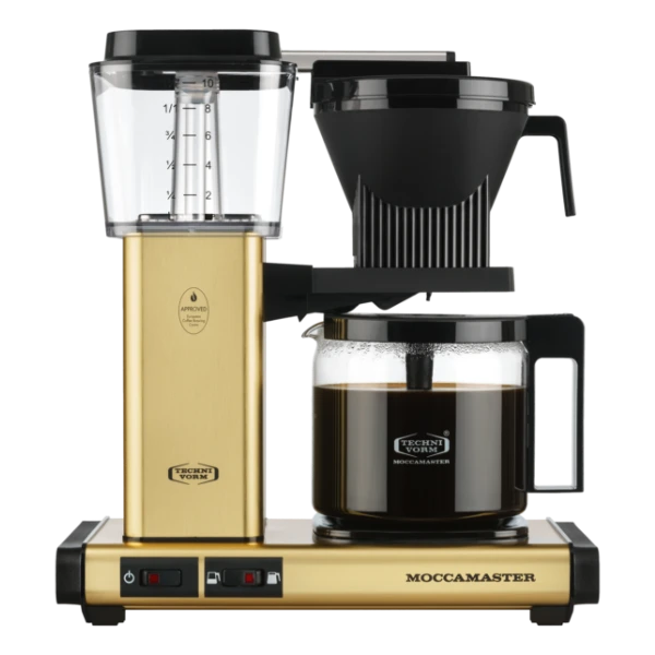 Moccamaster ゴールド コーヒーメーカー Moccamaster Optio kaffemaskine, Gold - POWER.dk