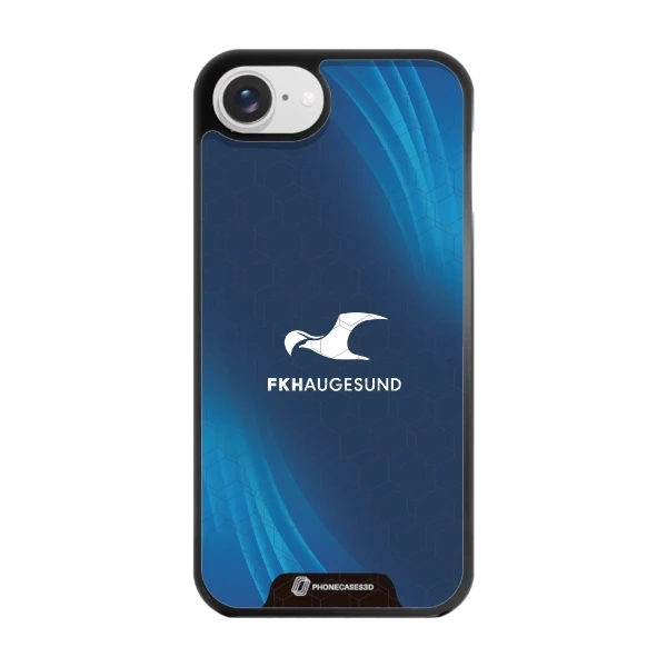 Phonecases3D iPhone 17e/16e FK Haugesund -3D suojakuori, musta