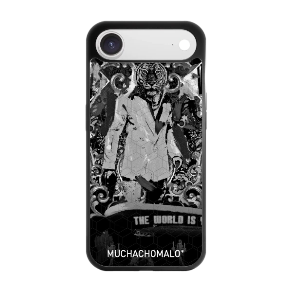 Phonecases3D iPhone Air Muchacho Malo -3D suojakuori, musta