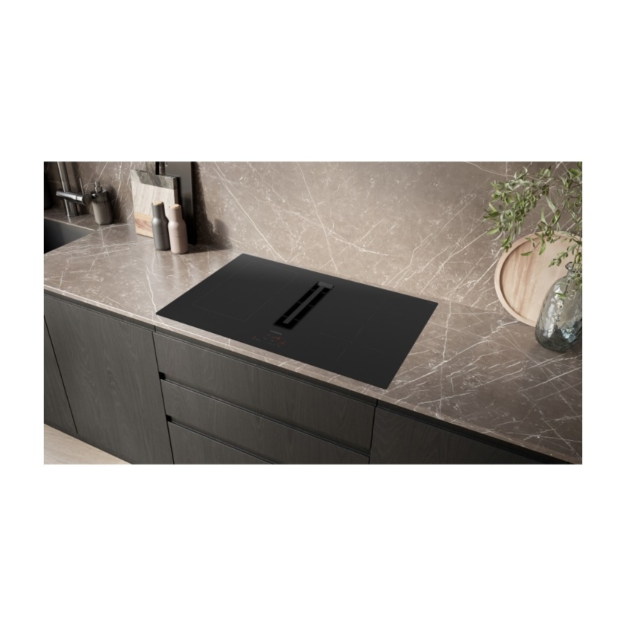 Siemens iQ300 ED811BS16E induktionskogeplade med integreret emhætte billede 9
