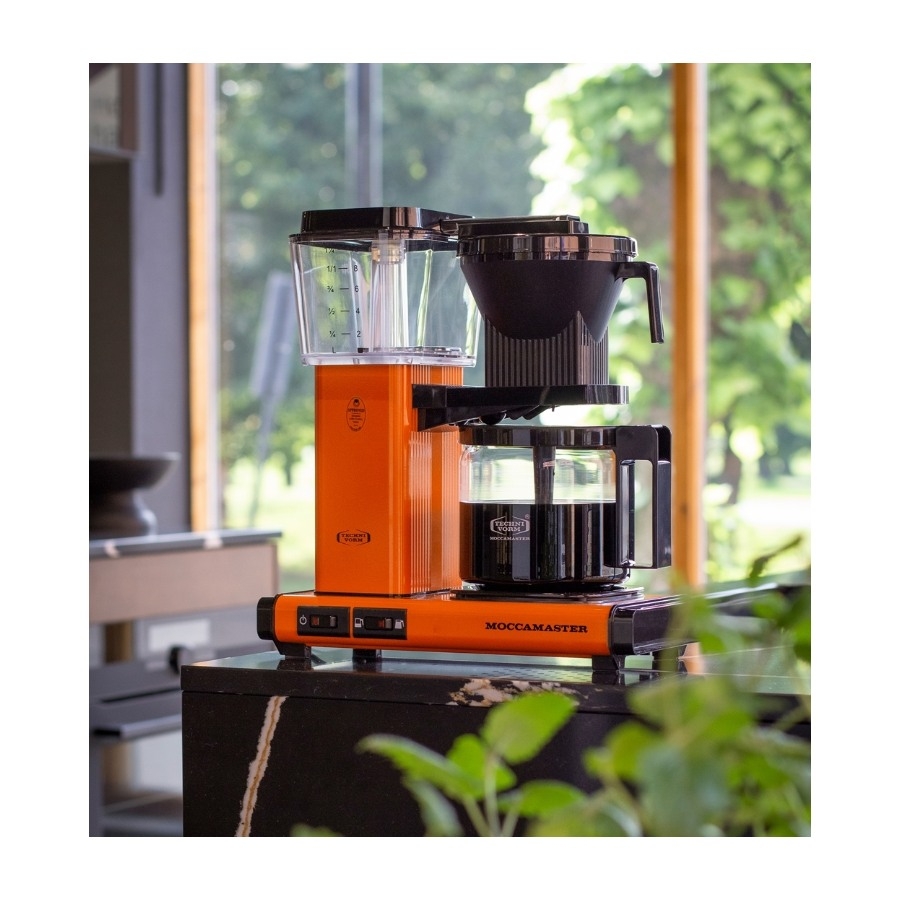 Moccamaster Optio kaffemaskine, Orange billede 7