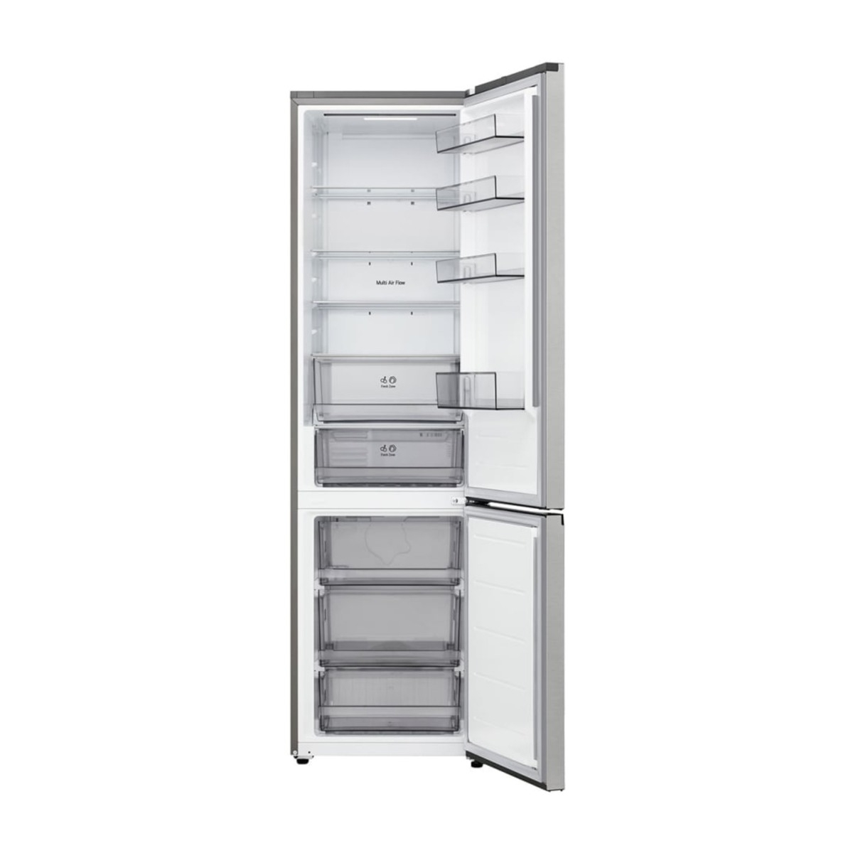 LG GBBSJ21EPY kølefryseskab, Prime Silver billede 3