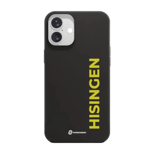 Phonecases3D iPhone 16 Plus BK Häcken kompostoituva suojakuori, musta