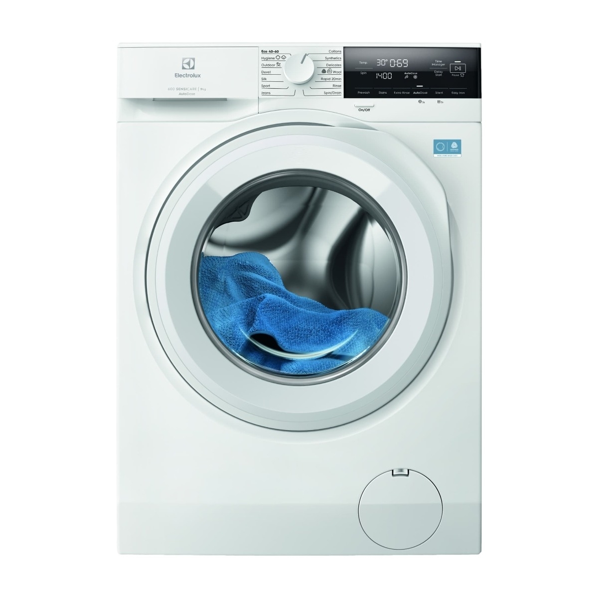 Electrolux 900 vaskemaskine EFI631O94EQ (9kg) billede 1