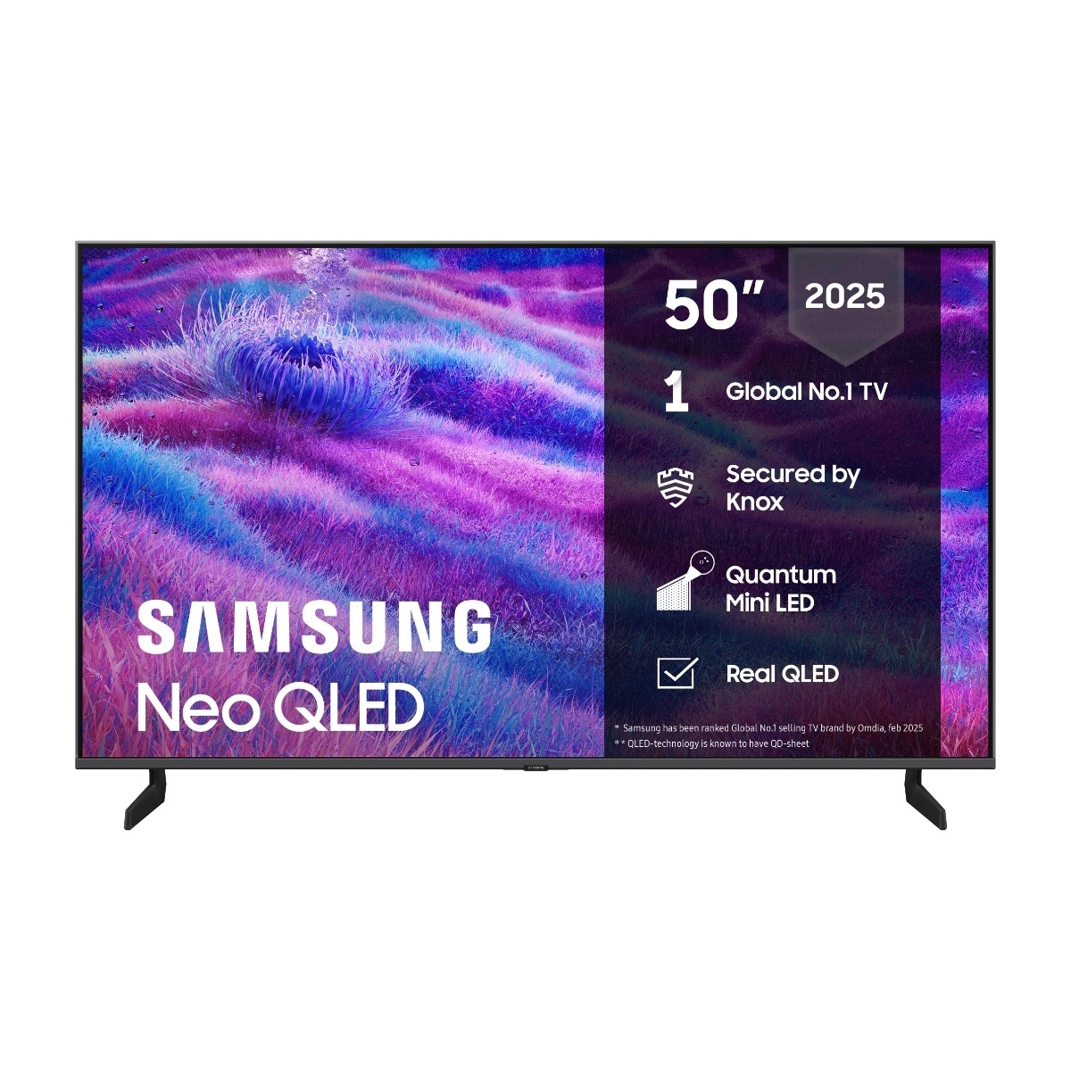 50" QN80F Neo QLED 4K Mini LED Smart TV (2025)