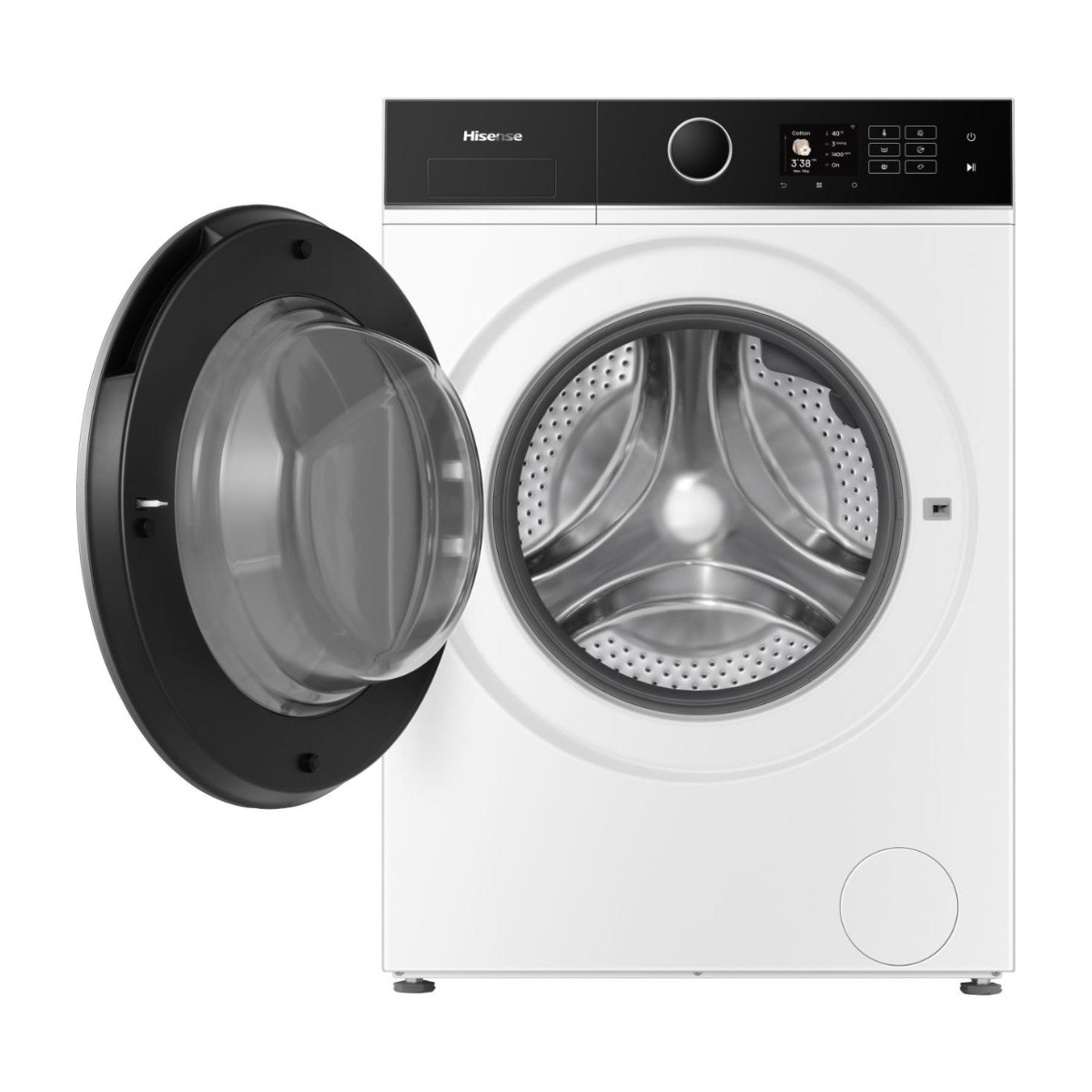Hisense WD5I1245BWR kombineret vaskemaskine/tørretumbler billede 2