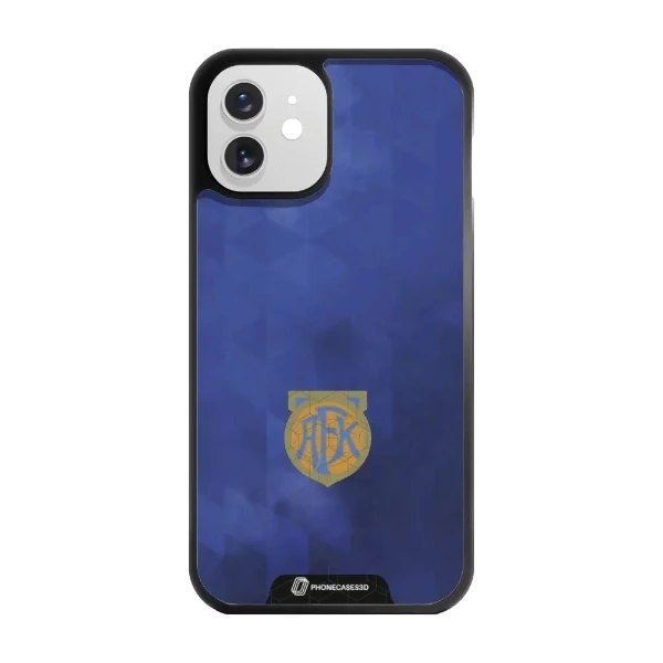 Phonecases3D iPhone 12 Aalesunds FK -3D suojakuori, musta