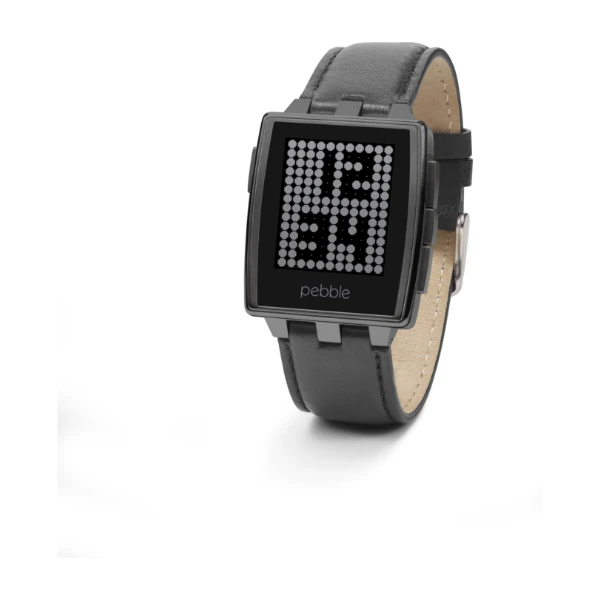 PEBBLE STEEL 401 BK LEATHER BK