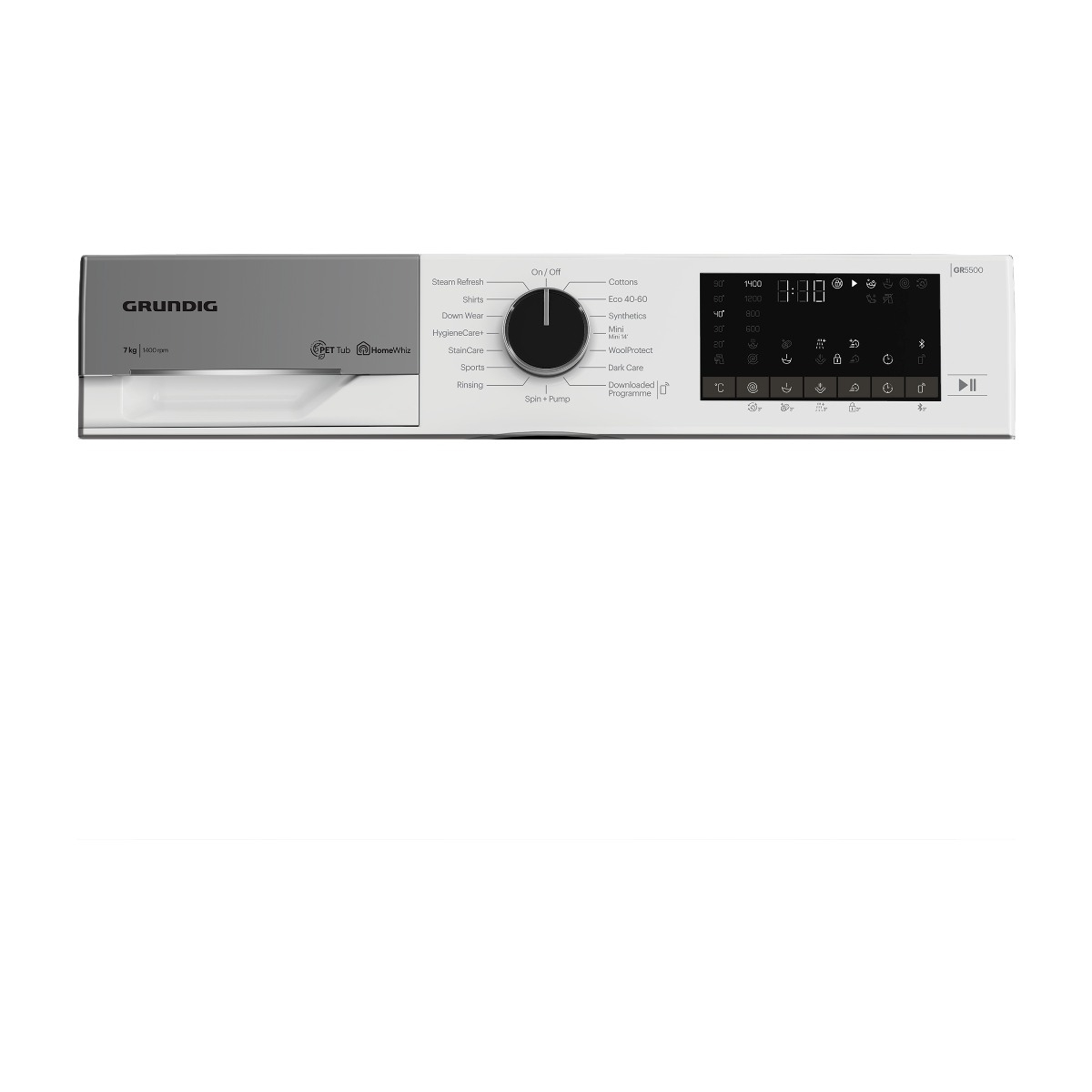 Grundig GR5500 GWP5741W vaskemaskine billede 4