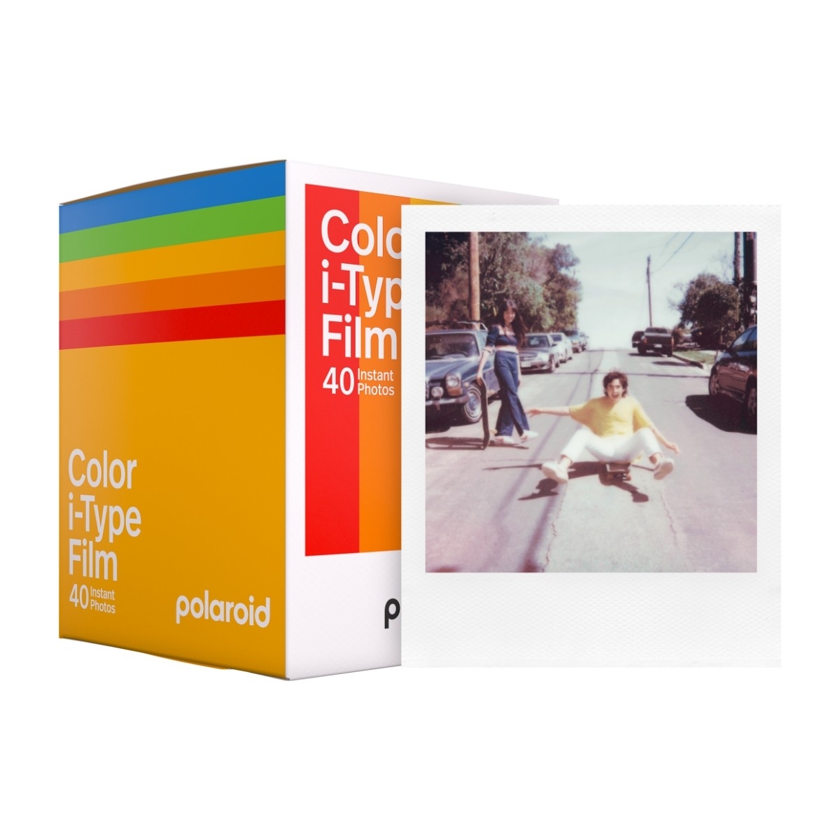 Polaroid I-Type fargefilm 5-pakning 40 stk bilder
