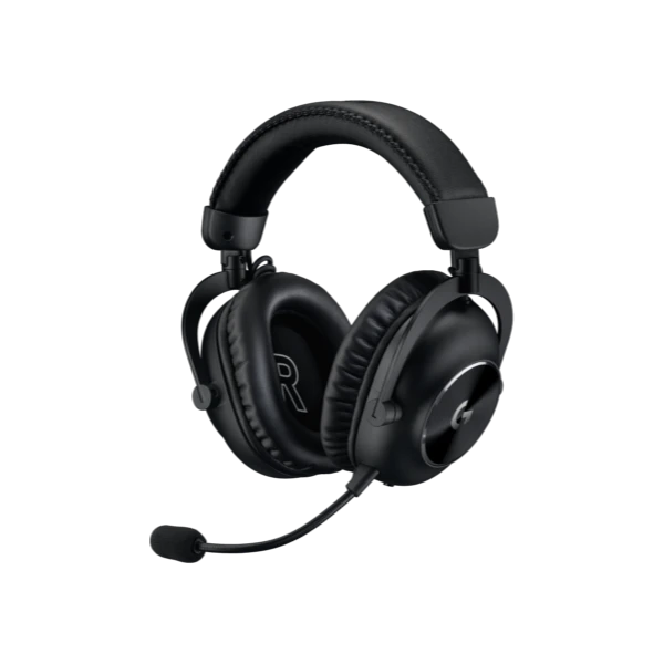 LogitechGProX2LIGHTSPEEDlangatonheadset,musta