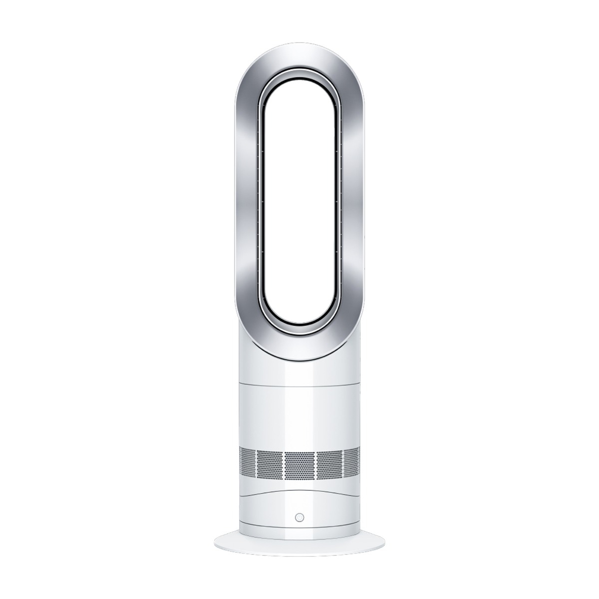 Hot+Cool Jet Focus AM09 kylfläkt/värmare Golvstående Silver Vit