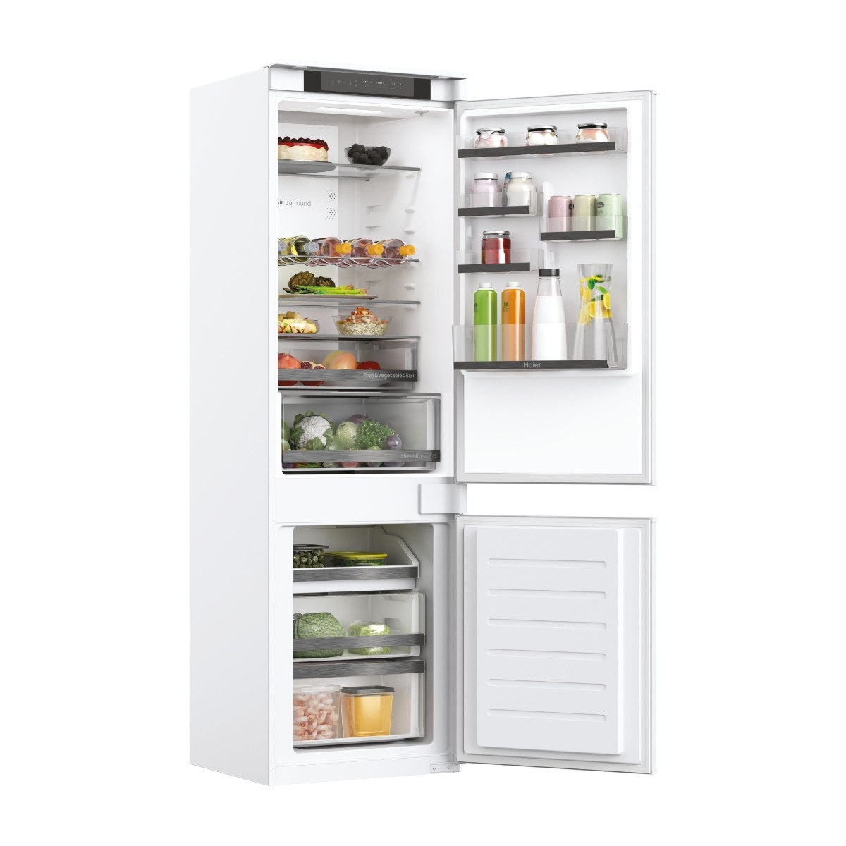 Haier HBW5518D integreret kølefryseskab billede 2