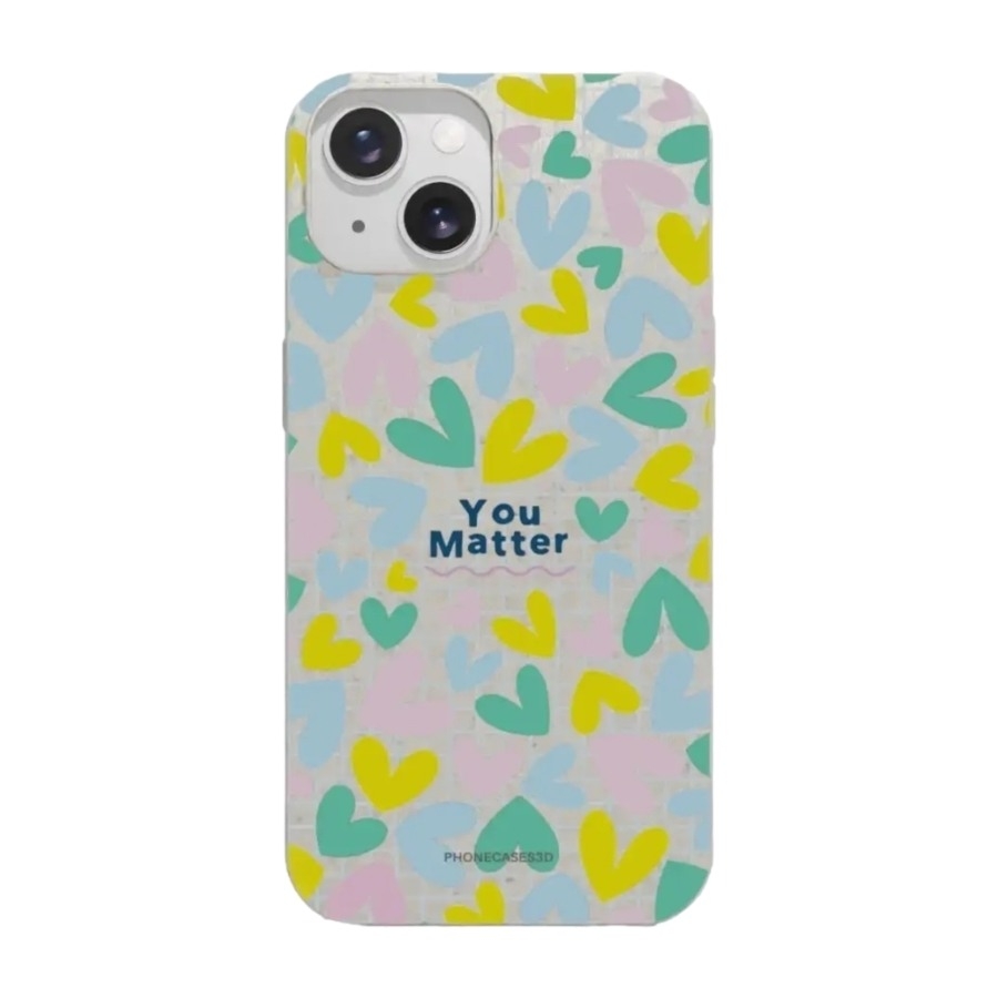 Phonecases3D iPhone 15 Jess Rachel Sharp komposterbart skal