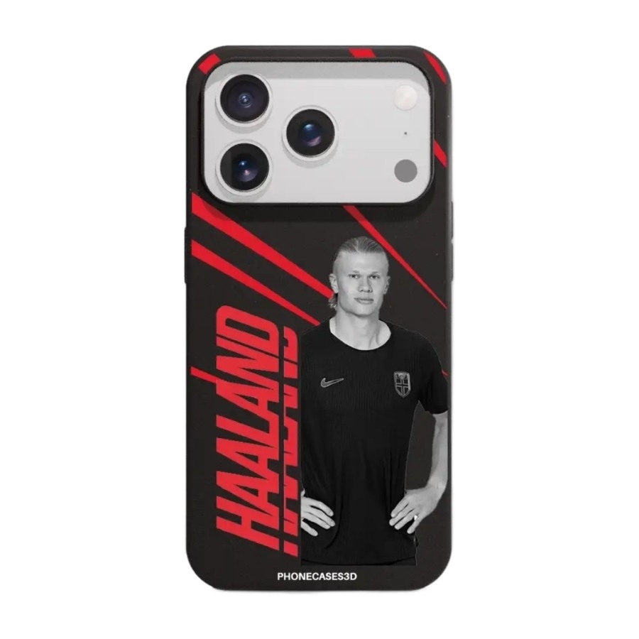 Phonecases3D iPhone 17 Pro Max Norges Fotballforbund Haaland komposterbart skal