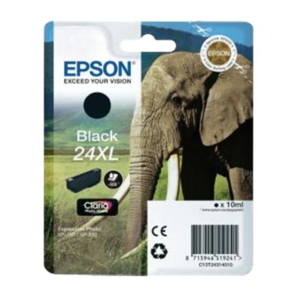 Epson, black 24Xl fotoblekk