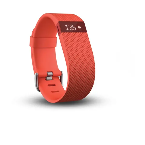 Hen imod Feed på sko FITBIT CHARGE HR W.BAND LG OR/TAN - Power.dk