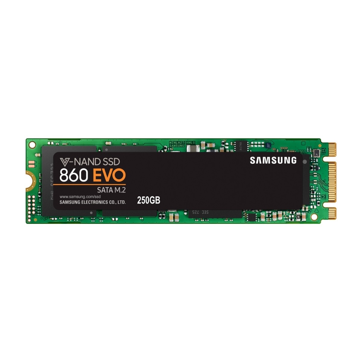 Samsung 860 EVO 250Gb M.2 SSD - POWER.dk