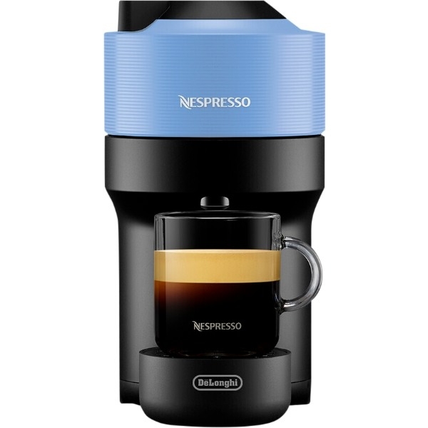 Nespresso Vertuo Pop kapselmaskine By Delonghi, blå billede 1