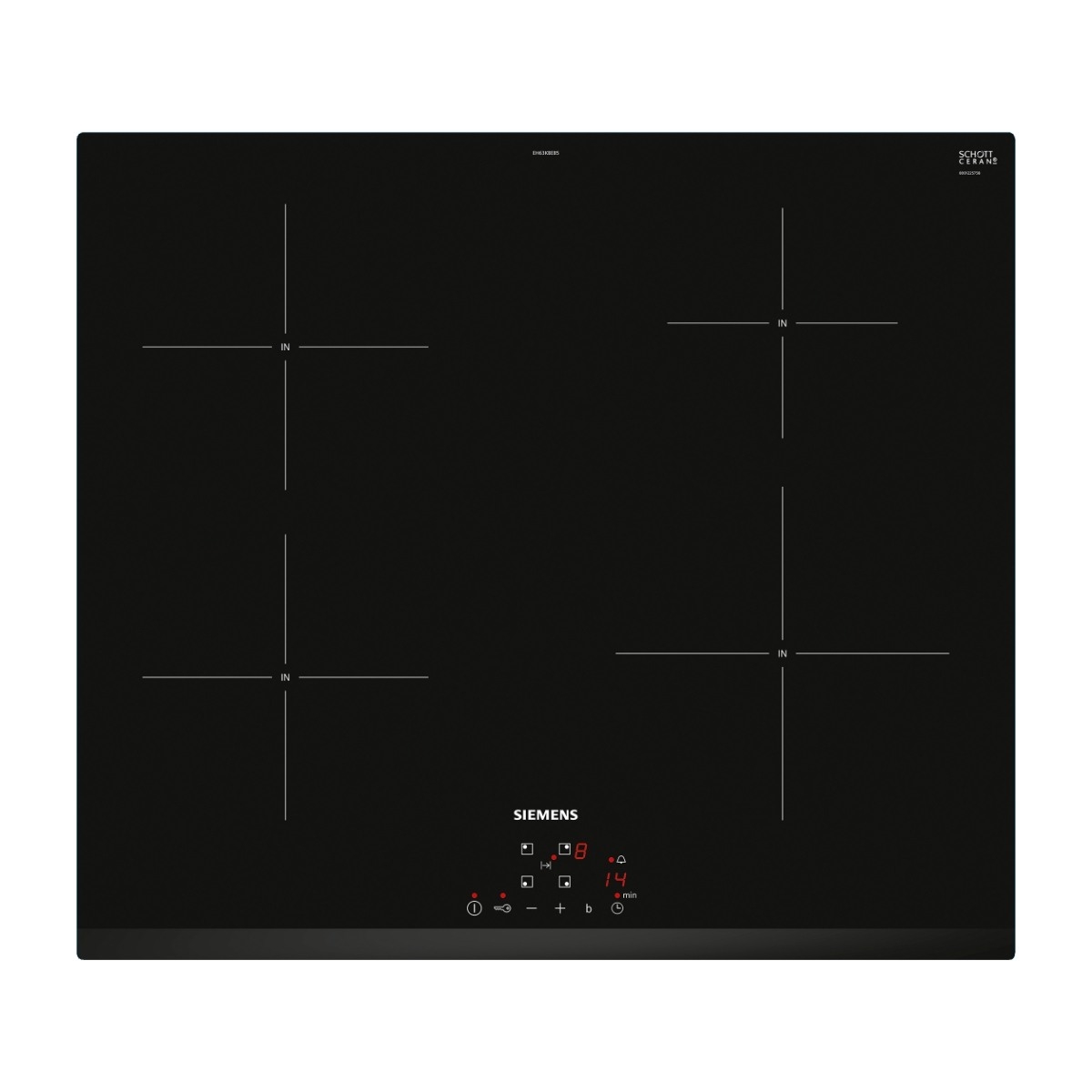Siemens iQ100 EH63KBEB5E induktionskogeplade