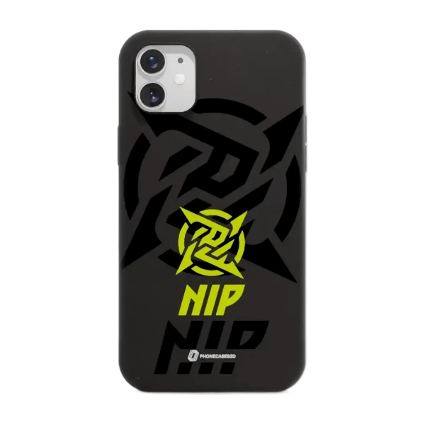 Phonecases3D iPhone 11 Ninjas in Pyjamas kompostoituva suojakuori, musta