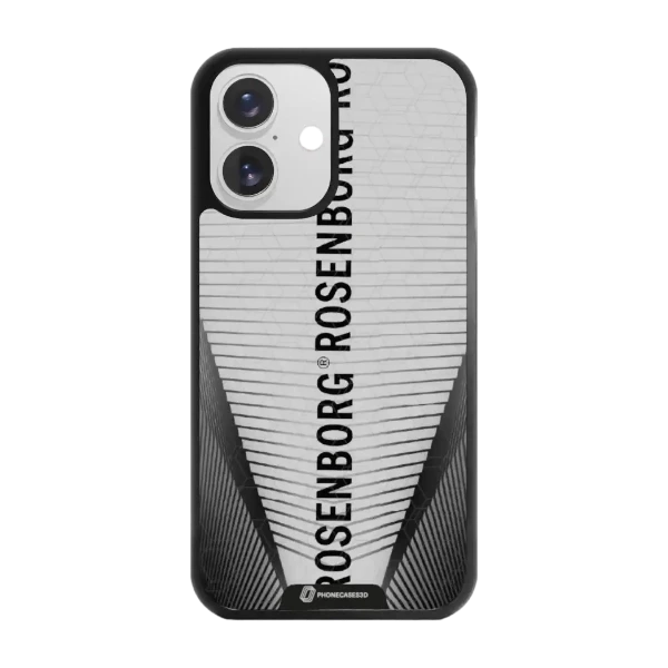 Phonecases3D iPhone 16 RBK -3D suojakuori, musta