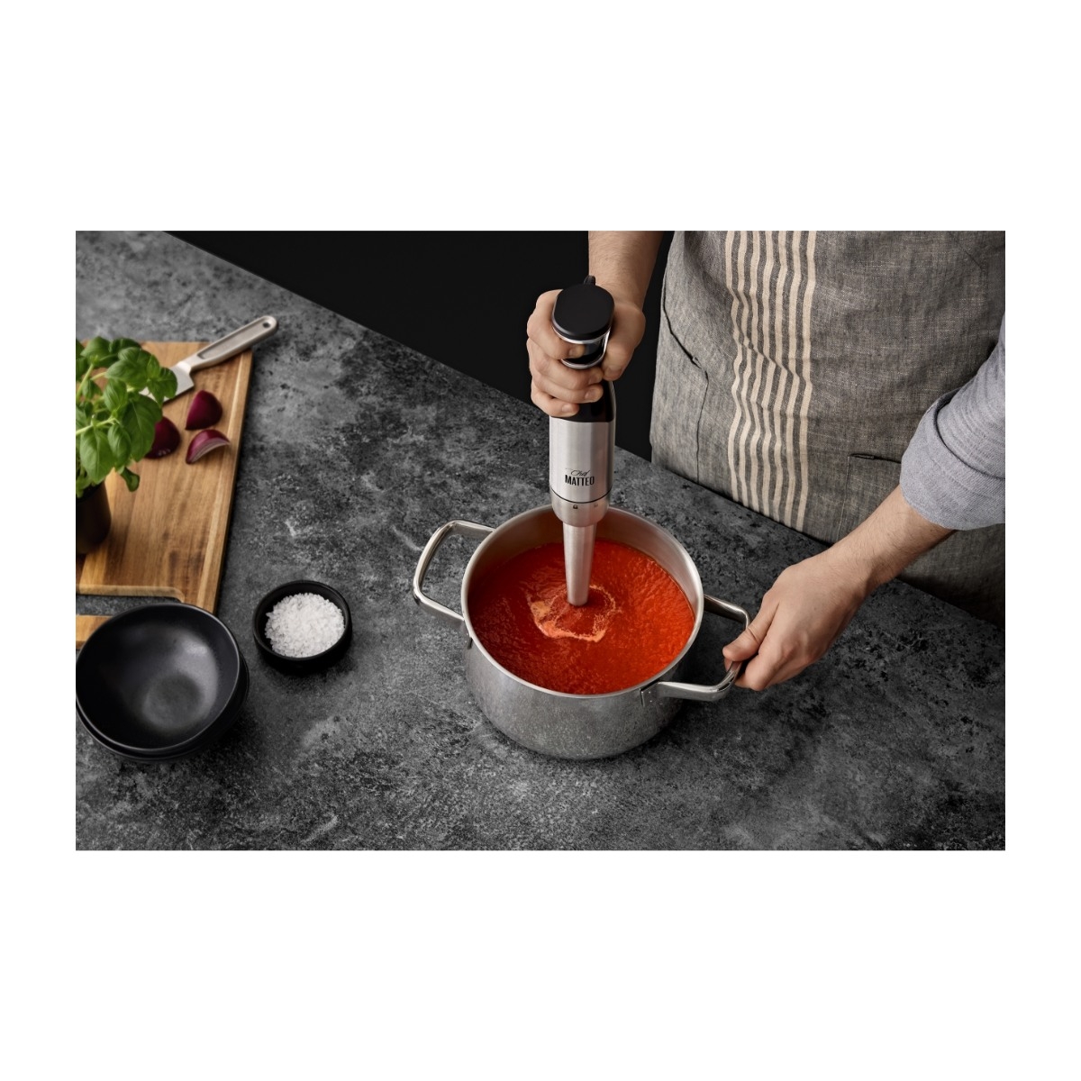 Chef Matteo Cottura stavblender billede 9