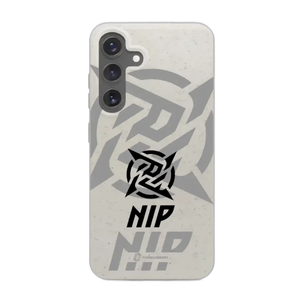 Phonecases3D Samsung Galaxy S25+ Ninjas in Pyjamas kompostoituva suojakuori, valkoinen
