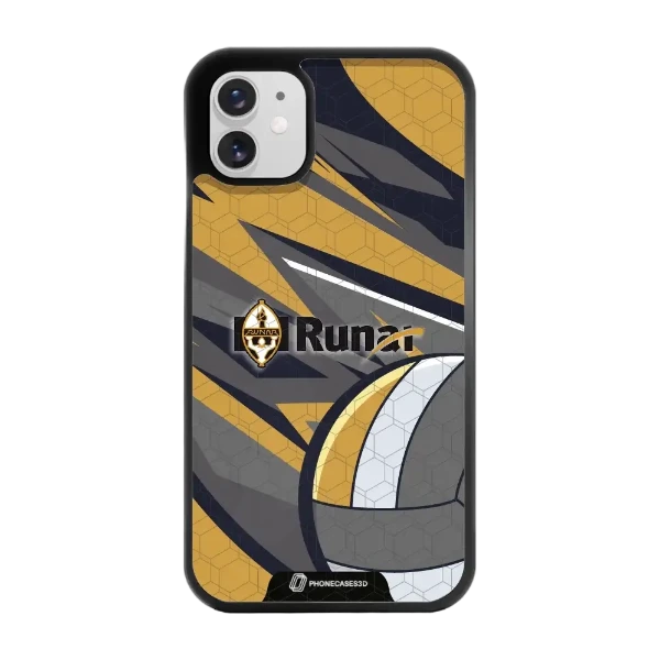 Phonecases3D iPhone 11 IL Runar -3D suojakuori, musta