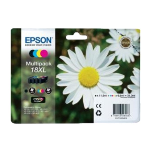 multipack 4-Colours 18Xl Claria Home ink