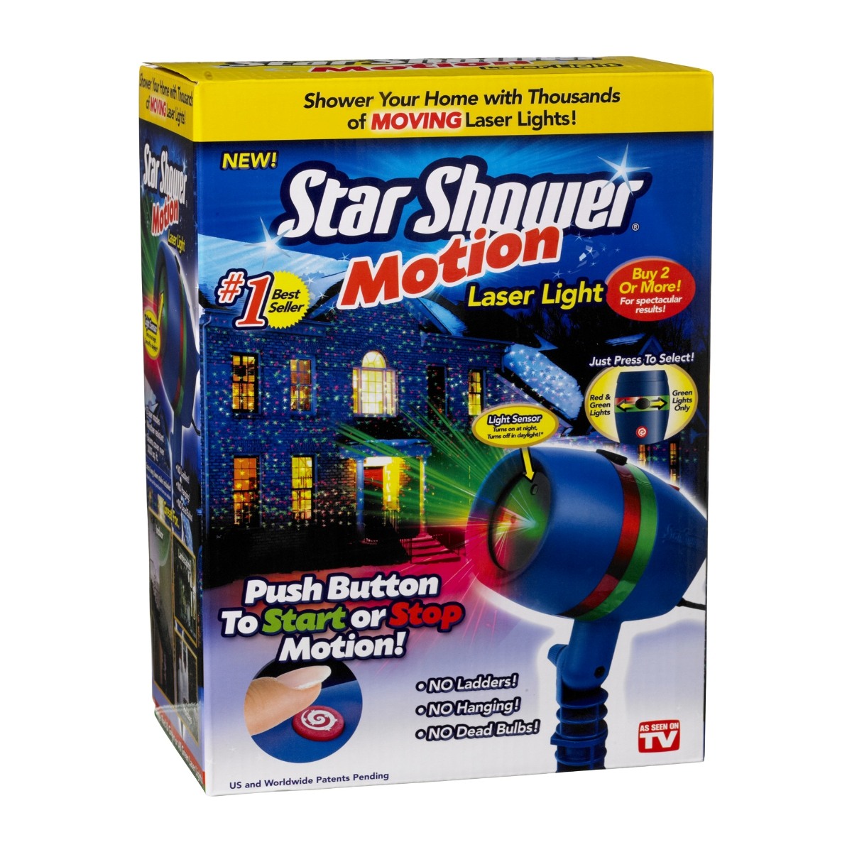 STAR SHOWER LASER LIGHT MOTION - Power.no