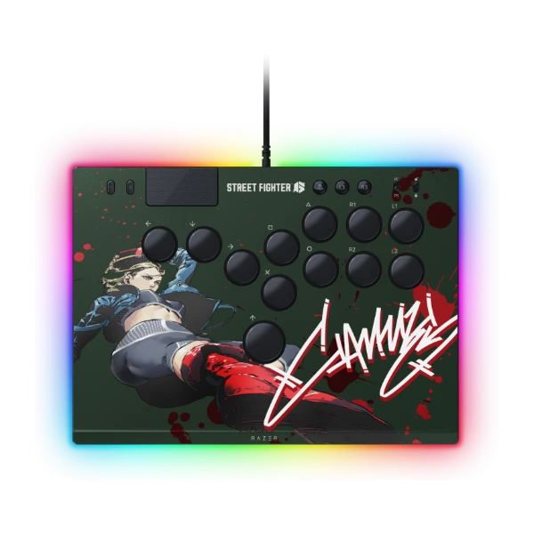 RAZER KITSUNE ARCADE KONTROLLEREN PS5 & PC SF6 CAMMY EDITION ...