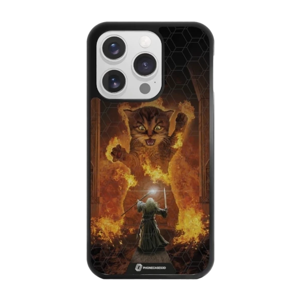 Phonecases3D iPhone 15 Pro Joseph Tate -3D suojakuori, musta