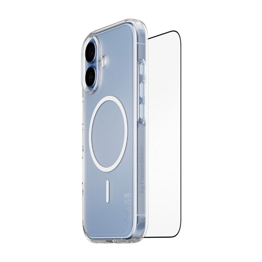 PanzerGlass CARE 3-in-1 Flagship Explorer Bundle iPhone 17, gjennomsiktig
