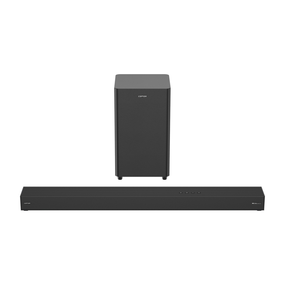 Cepter Soundbar 8 Dolby Atmos 3.1.2 soundbar med trådløs subwoofer, sort