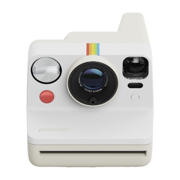 Polaroid Now Generation 3 øyeblikkskamera, pebble white