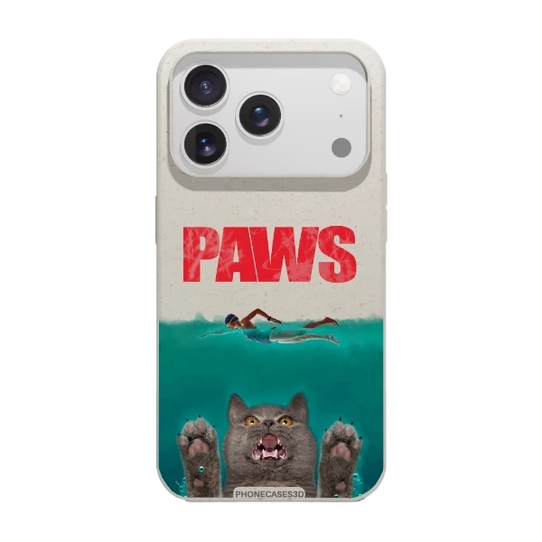 Phonecases3D iPhone 17 Pro Joseph Tate kompostoituva suojakuori, valkoinen
