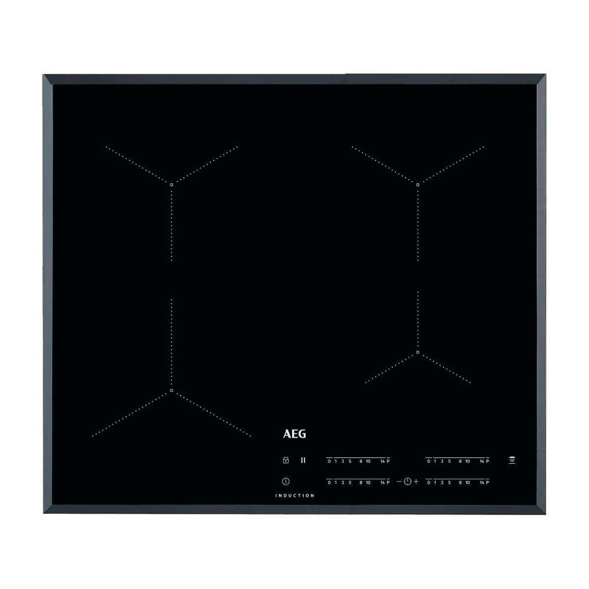 AEG 3000-seriens IKB64433FB induktionskogeplade billede 1