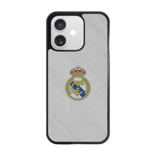 Phonecases3D iPhone 17 Real Madrid -3D suojakuori, musta