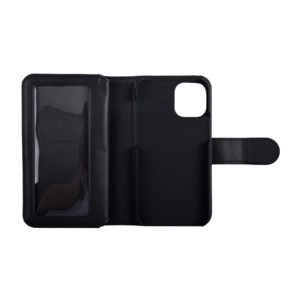 Ferrelli Wallet Flipcover iPhone 12 Mini, svart