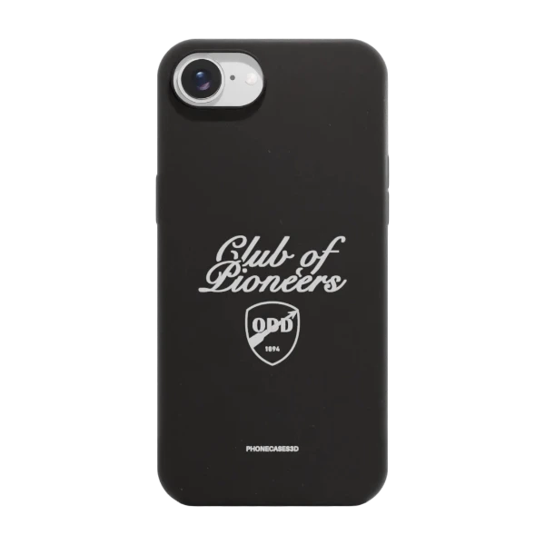 Phonecases3D iPhone 17e/16e Odds Ballklubb kompostoituva suojakuori, musta