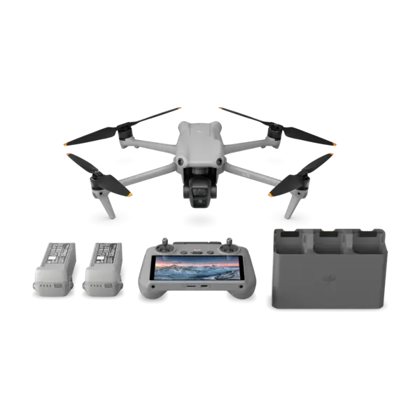 DJI Air 3 Fly More Combo-paket + DJI RC 2 fjärrkontroller