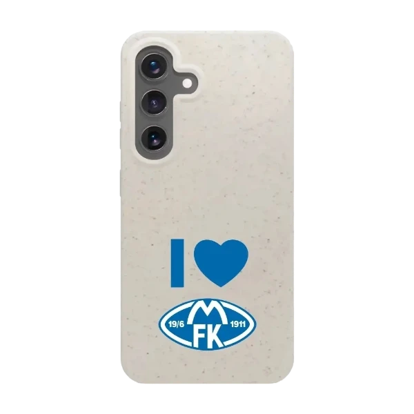 Phonecases3D Samsung Galaxy S25 Molde FK kompostoituva suojakuori, valkoinen
