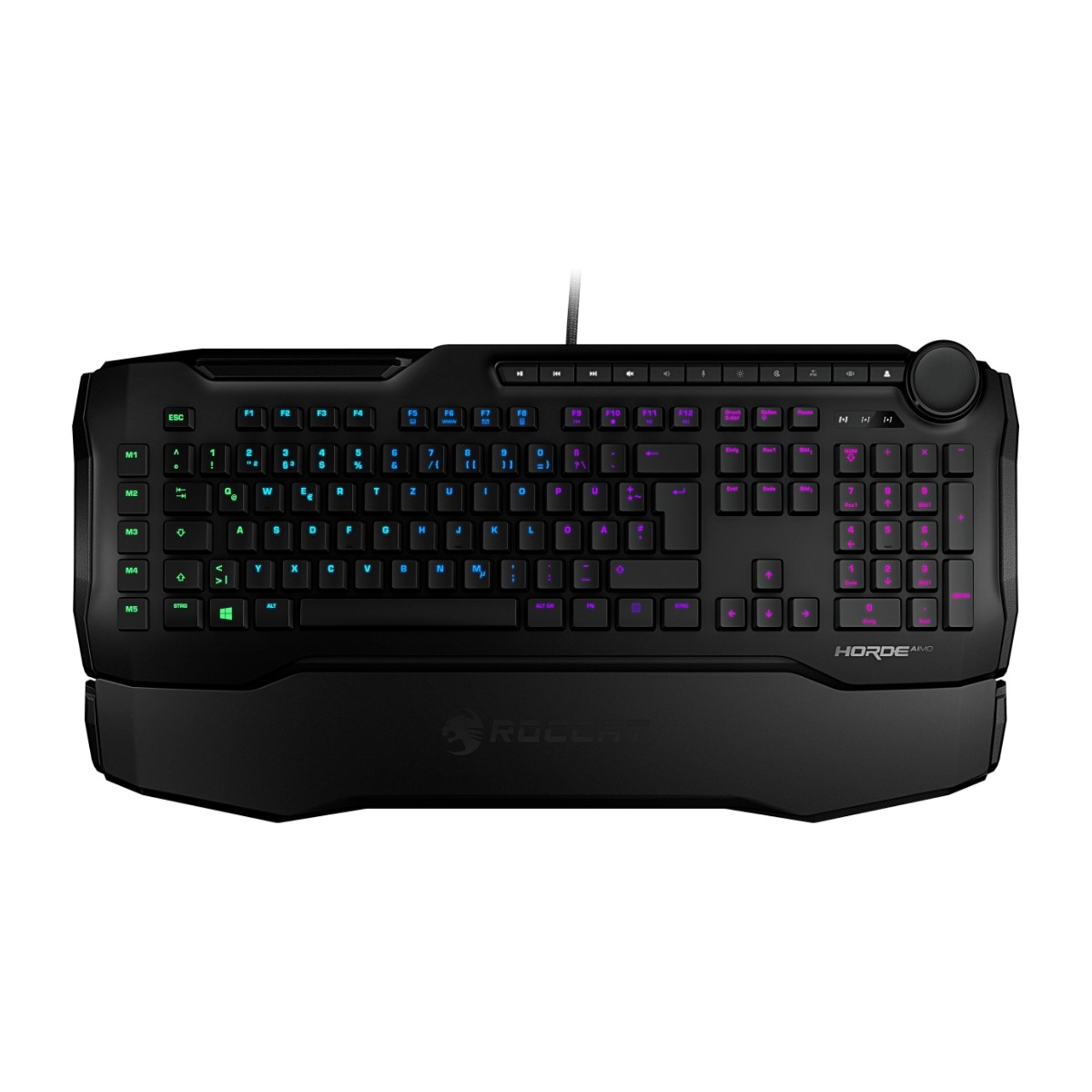 ROCCAT HORDE AIMO GAMING KEYBOARD BLACK Power.no ROCCAT HORDE AIMO GAMING KEYBOARD BLACK Power.no